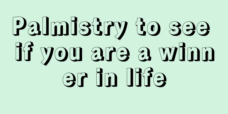 Palmistry to see if you are a winner in life