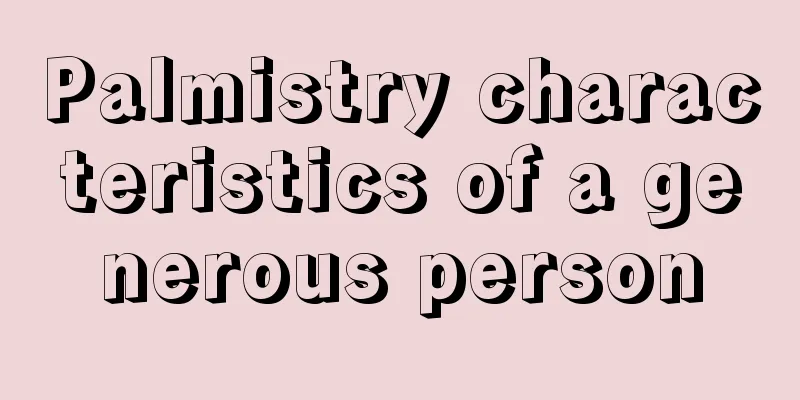 Palmistry characteristics of a generous person