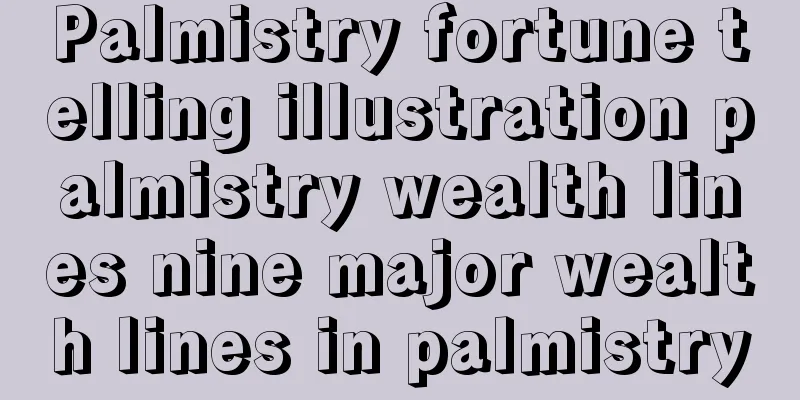 Palmistry fortune telling illustration palmistry wealth lines nine major wealth lines in palmistry