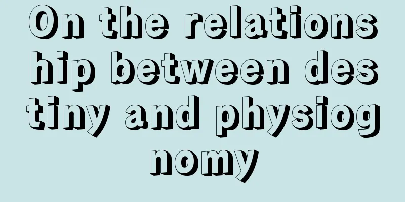 On the relationship between destiny and physiognomy