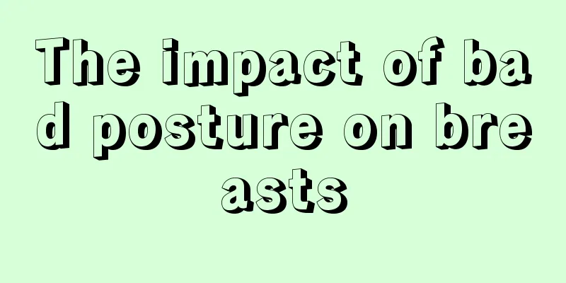 The impact of bad posture on breasts