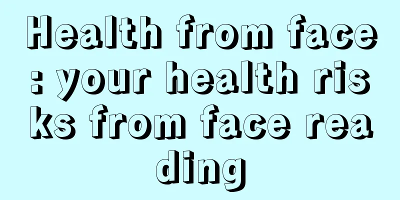 Health from face: your health risks from face reading