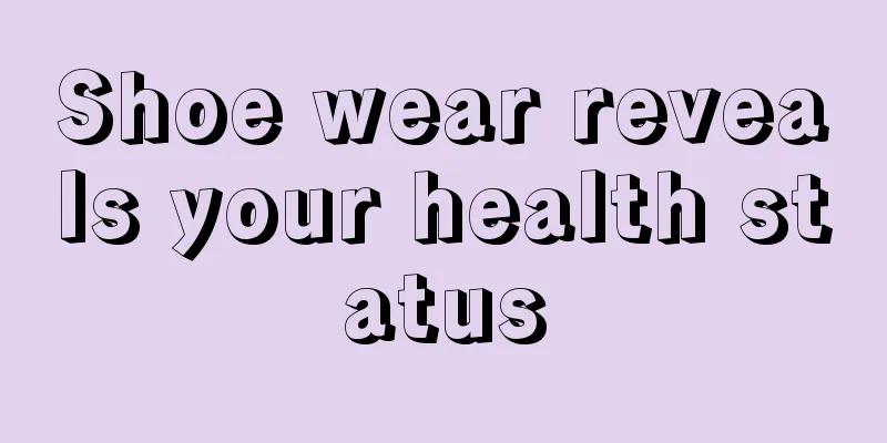 Shoe wear reveals your health status