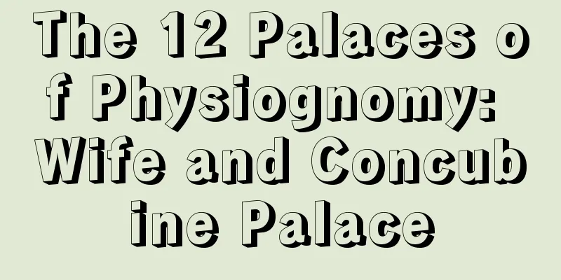 The 12 Palaces of Physiognomy: Wife and Concubine Palace