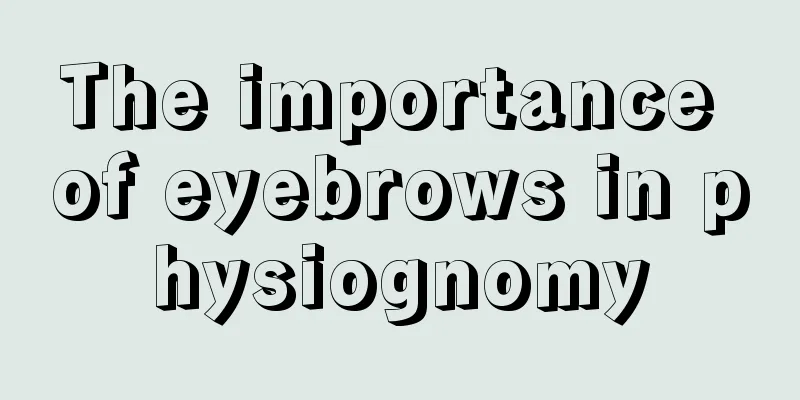 The importance of eyebrows in physiognomy