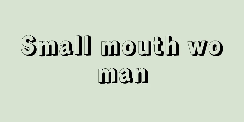 Small mouth woman