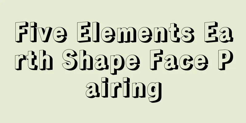 Five Elements Earth Shape Face Pairing