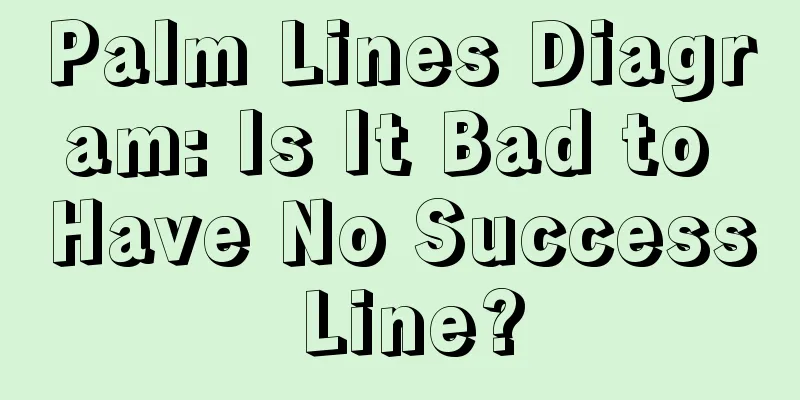 Palm Lines Diagram: Is It Bad to Have No Success Line?