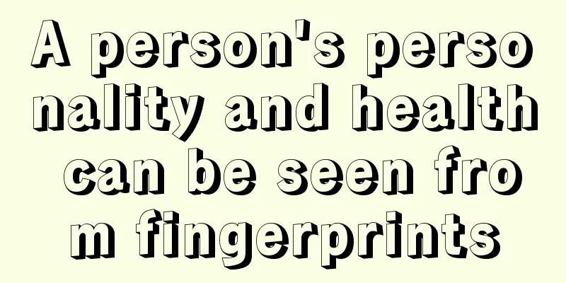 A person's personality and health can be seen from fingerprints