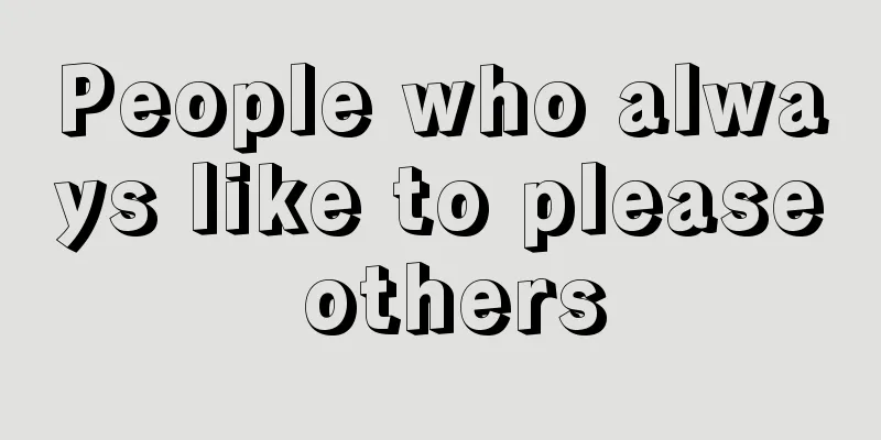 People who always like to please others