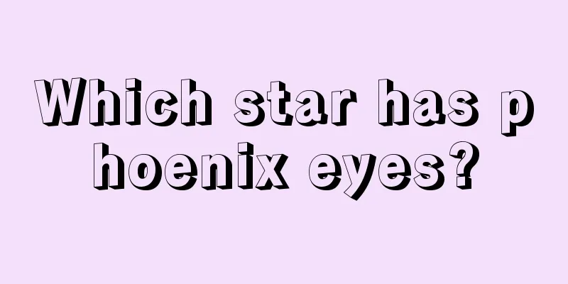 Which star has phoenix eyes?