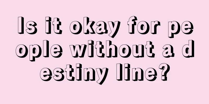 Is it okay for people without a destiny line?