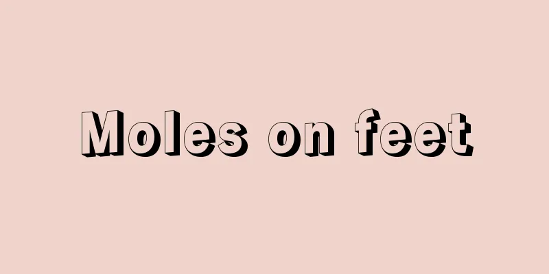 Moles on feet