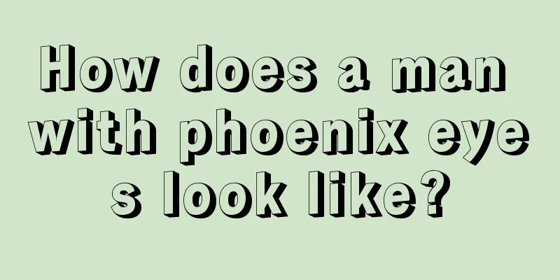How does a man with phoenix eyes look like?