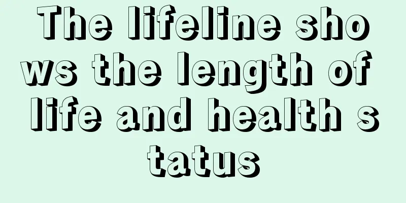 The lifeline shows the length of life and health status