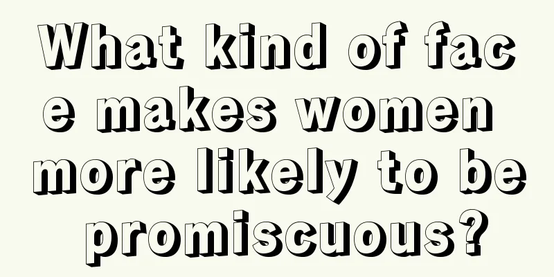 What kind of face makes women more likely to be promiscuous?