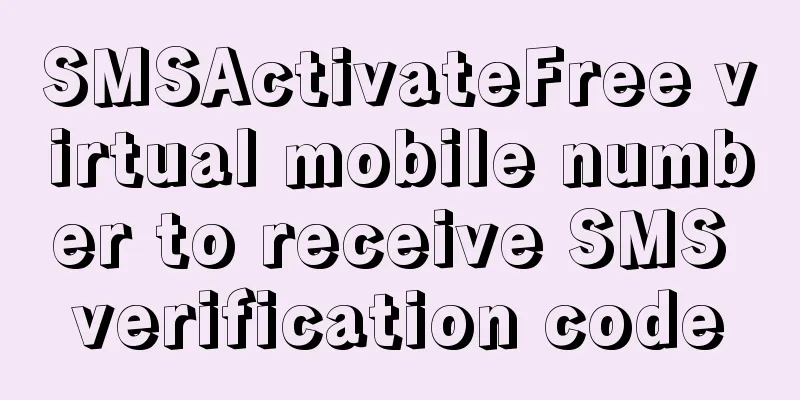 SMSActivateFree virtual mobile number to receive SMS verification code