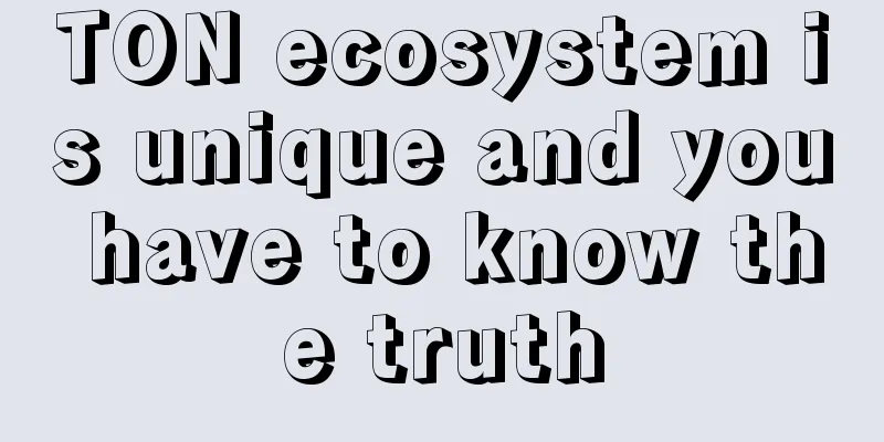 TON ecosystem is unique and you have to know the truth