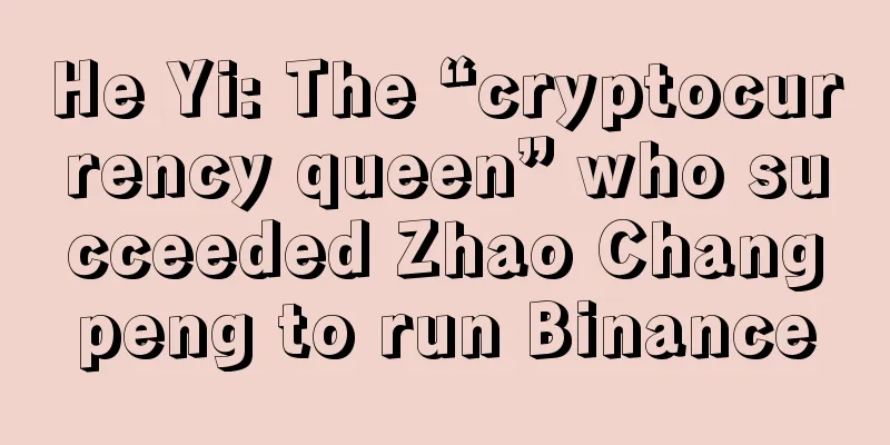 He Yi: The “cryptocurrency queen” who succeeded Zhao Changpeng to run Binance