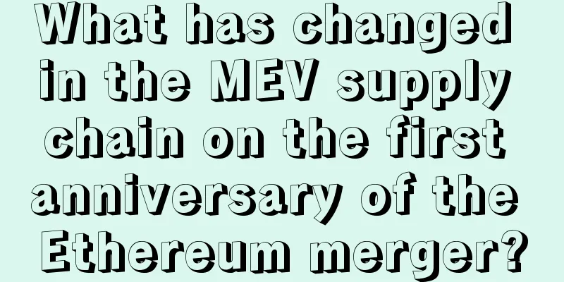 What has changed in the MEV supply chain on the first anniversary of the Ethereum merger?