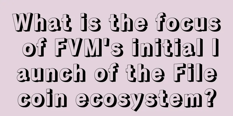 What is the focus of FVM's initial launch of the Filecoin ecosystem?