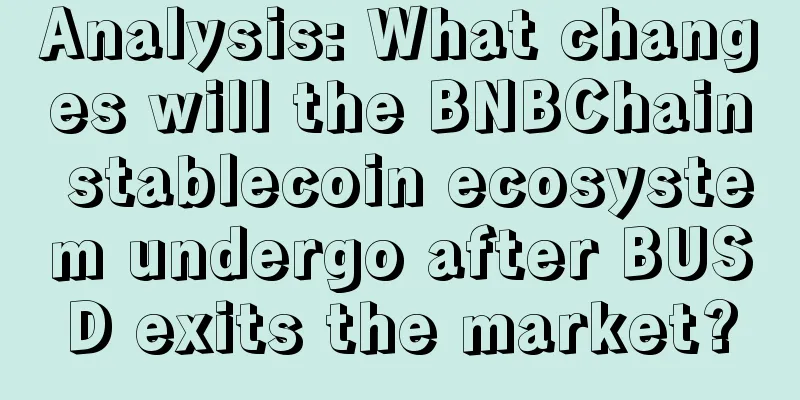 Analysis: What changes will the BNBChain stablecoin ecosystem undergo after BUSD exits the market?
