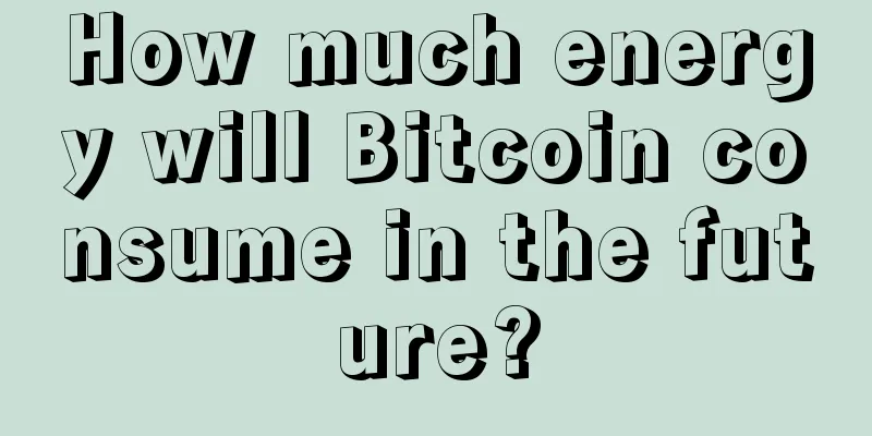 How much energy will Bitcoin consume in the future?