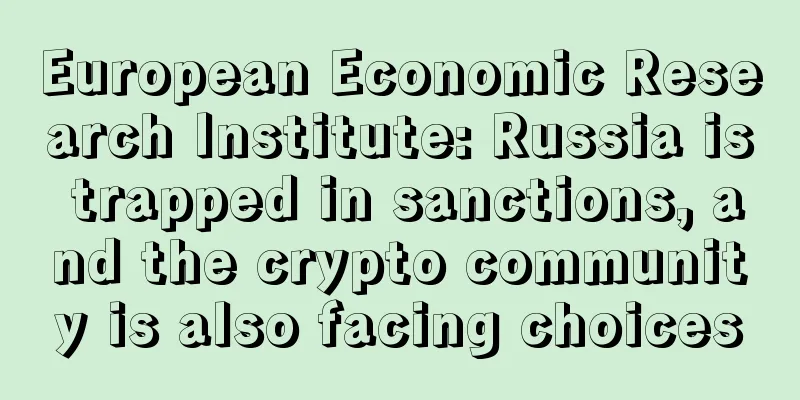 European Economic Research Institute: Russia is trapped in sanctions, and the crypto community is also facing choices