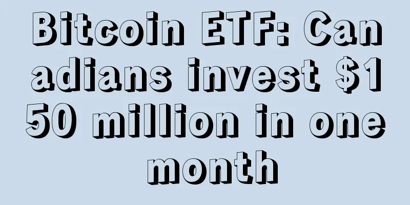 Bitcoin ETF: Canadians invest $150 million in one month