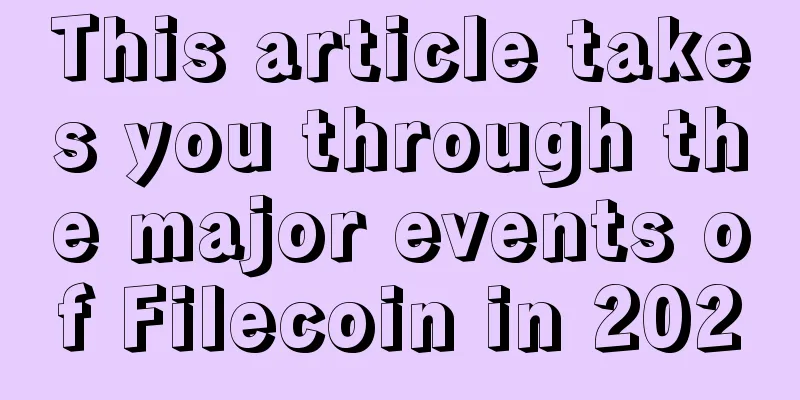 This article takes you through the major events of Filecoin in 2020