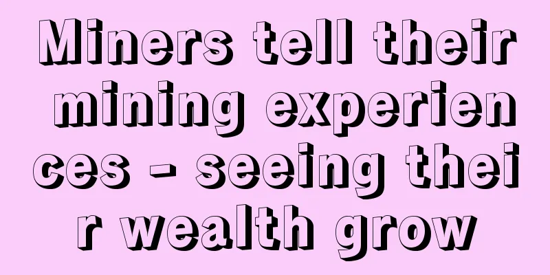 Miners tell their mining experiences - seeing their wealth grow