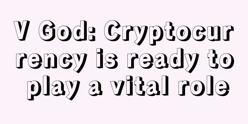 V God: Cryptocurrency is ready to play a vital role