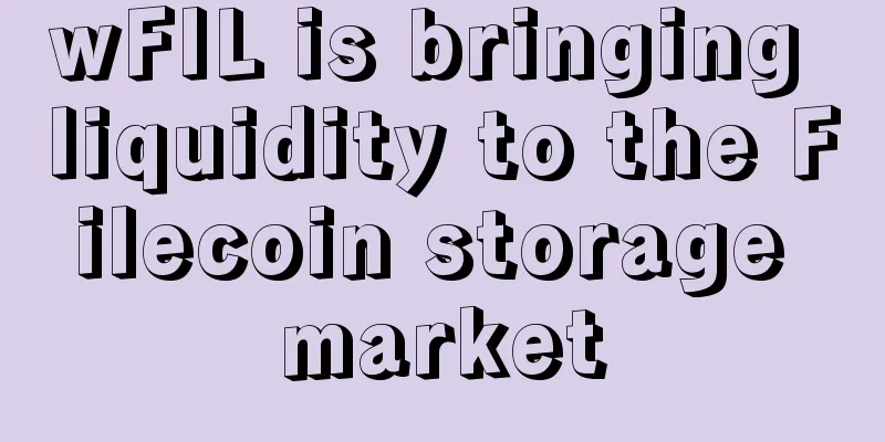 wFIL is bringing liquidity to the Filecoin storage market