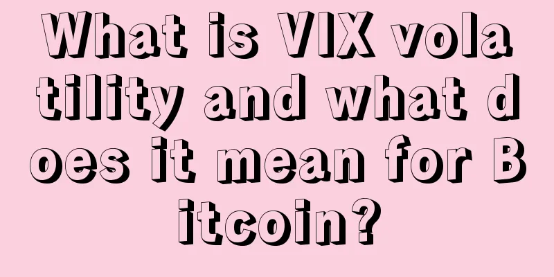 What is VIX volatility and what does it mean for Bitcoin?