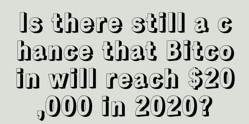 Is there still a chance that Bitcoin will reach $20,000 in 2020?