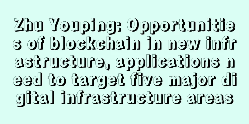 Zhu Youping: Opportunities of blockchain in new infrastructure, applications need to target five major digital infrastructure areas