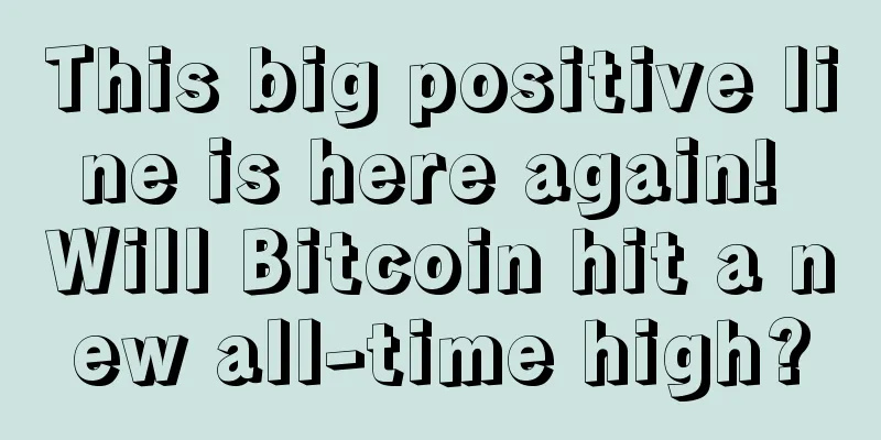 This big positive line is here again! Will Bitcoin hit a new all-time high?