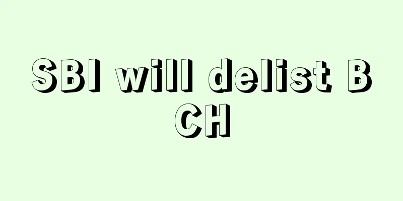 SBI will delist BCH