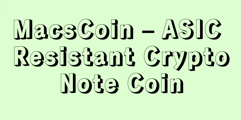 MacsCoin – ASIC Resistant CryptoNote Coin