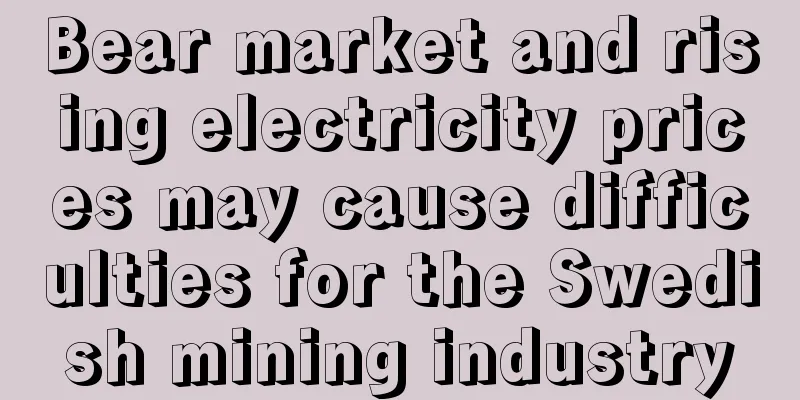 Bear market and rising electricity prices may cause difficulties for the Swedish mining industry