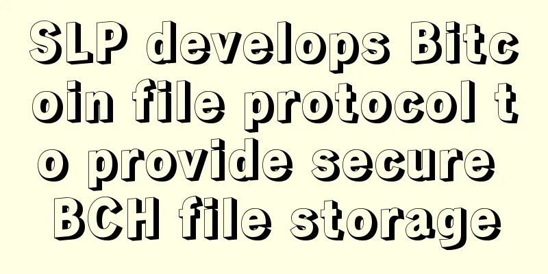 SLP develops Bitcoin file protocol to provide secure BCH file storage