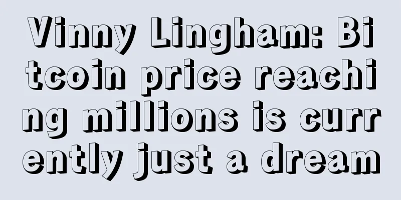 Vinny Lingham: Bitcoin price reaching millions is currently just a dream