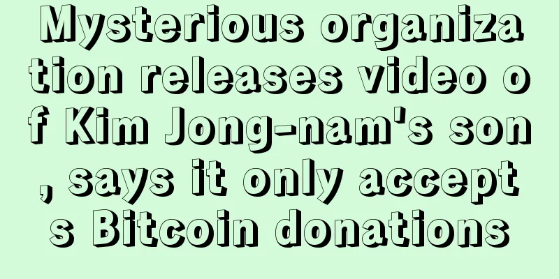 Mysterious organization releases video of Kim Jong-nam's son, says it only accepts Bitcoin donations