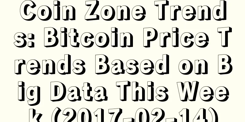 Coin Zone Trends: Bitcoin Price Trends Based on Big Data This Week (2017-02-14)