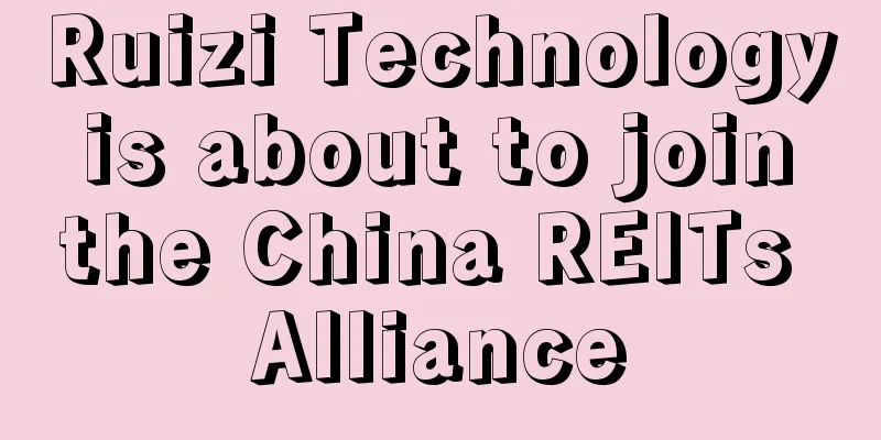 Ruizi Technology is about to join the China REITs Alliance