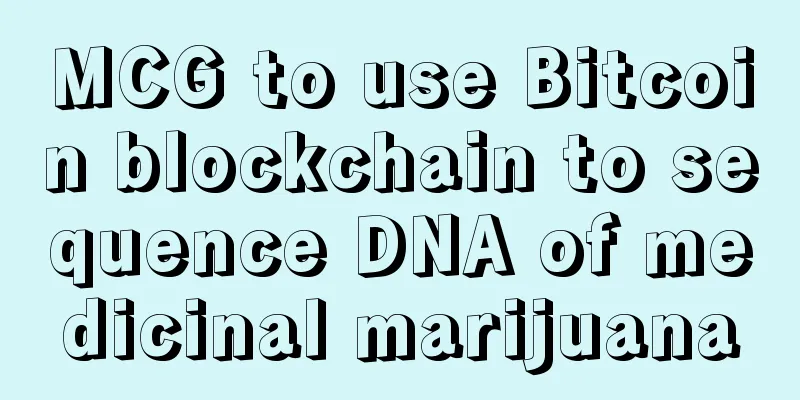 MCG to use Bitcoin blockchain to sequence DNA of medicinal marijuana