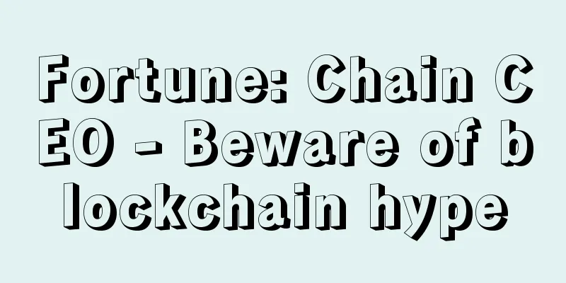 Fortune: Chain CEO - Beware of blockchain hype