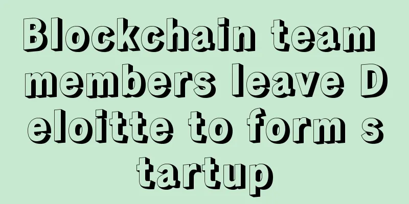 Blockchain team members leave Deloitte to form startup