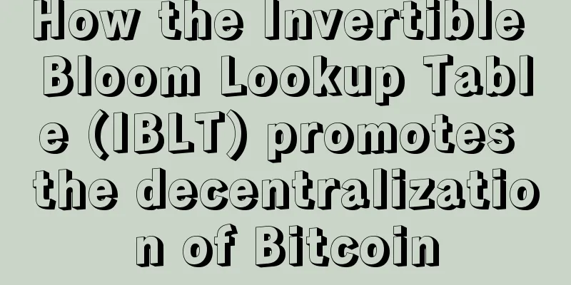 How the Invertible Bloom Lookup Table (IBLT) promotes the decentralization of Bitcoin