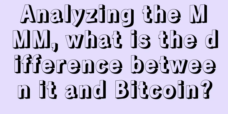 Analyzing the MMM, what is the difference between it and Bitcoin?